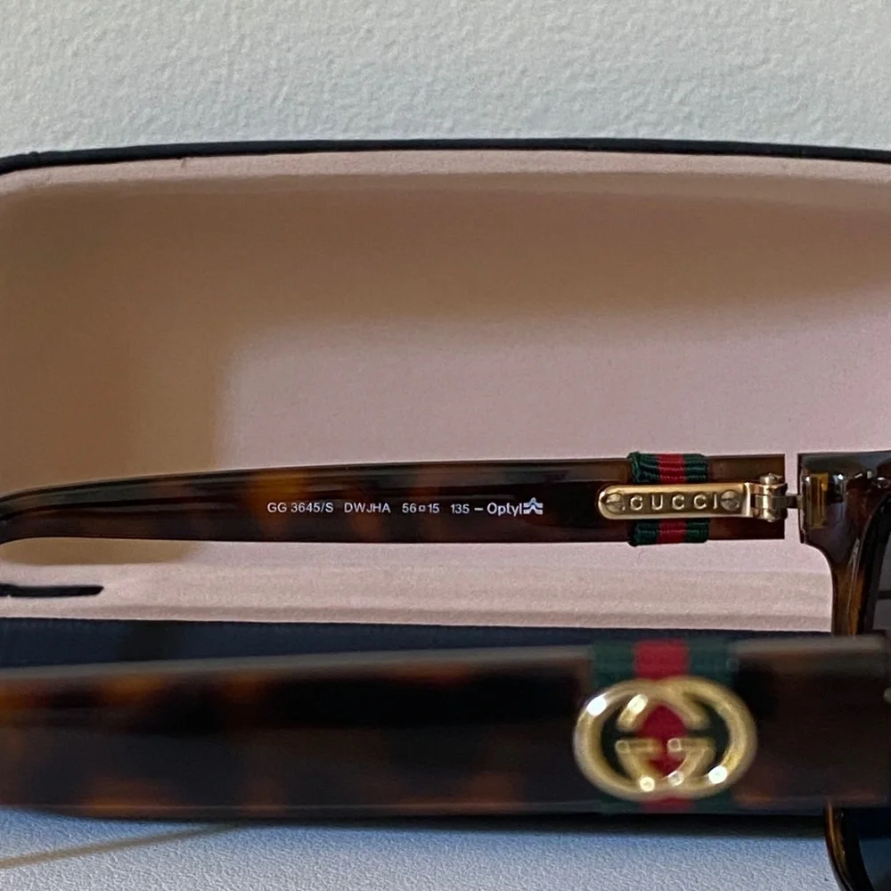 GUCCI GG 3645/S DWJHA Havana Sunglasses NEW